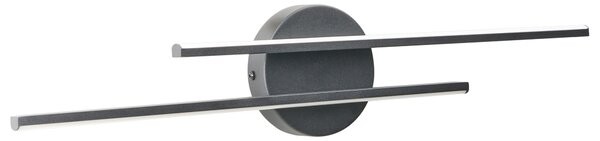 Obrazové a zrkadlové LED svietidlo čierne kov akryl spálňa obývacia izba kúpeľňa zrkadlová lampa minimalistický dizajn