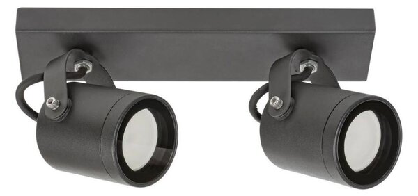 Rabalux - Vonkajšie nástenné bodové svietidlo 2xGU10/35W/230V IP44