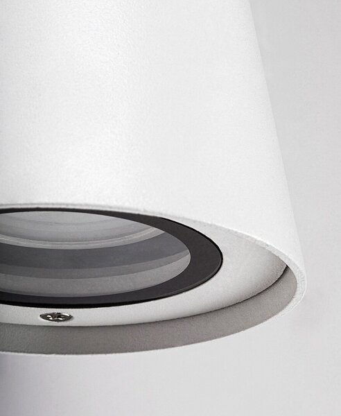 Rabalux - Vonkajšie nástenné svietidlo 1xGU10/35W/230V IP54 biela