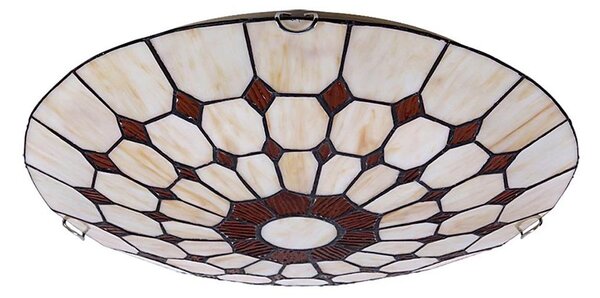 Rabalux 8091 - Tiffany vitrážové stropné svietidlo MARVEL 2xE27/60W/230V
