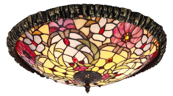 Rabalux 8087 - Tiffany vitražové stropné svietidlo MIRELLA 2xE27/60W/230V