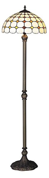 Rabalux 8078 - Tiffany vitrážová stojacia lampa MARVEL 2xE27/60W/230V