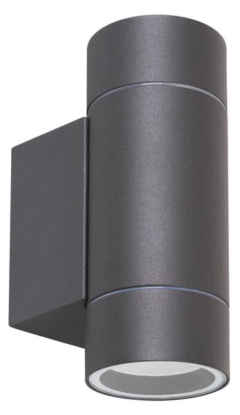 Rabalux 8119 - Vonkajšie nástenné svietidlo PHOENIX 2xGU10/10W/230V IP54 šedá