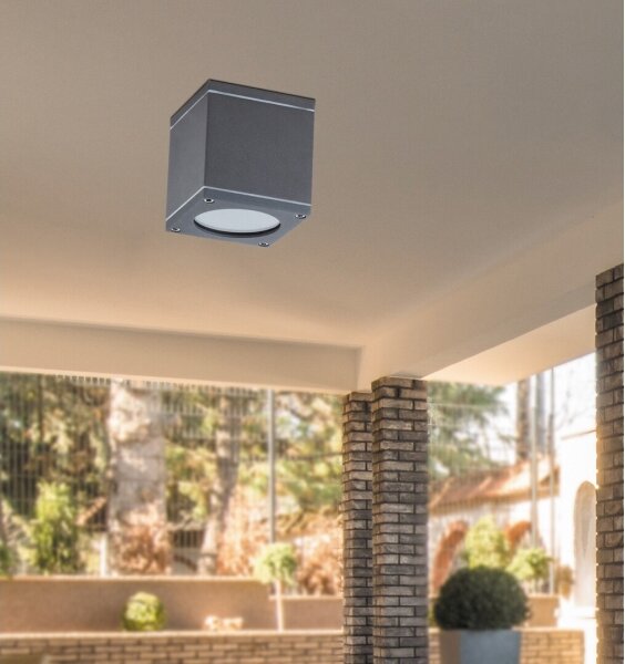 Rabalux 8149 - Vonkajšie stropné svietidlo AKRON 1xGU10/35W/230V IP54