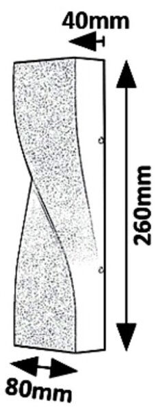 Rabalux 8154 - LED Vonkajšie nástenné svietidlo FOLLINA LED/11W/230V IP65