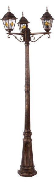 Rabalux 8186 - Vonkajšia lampa MONACO 3xE27/60W/230V