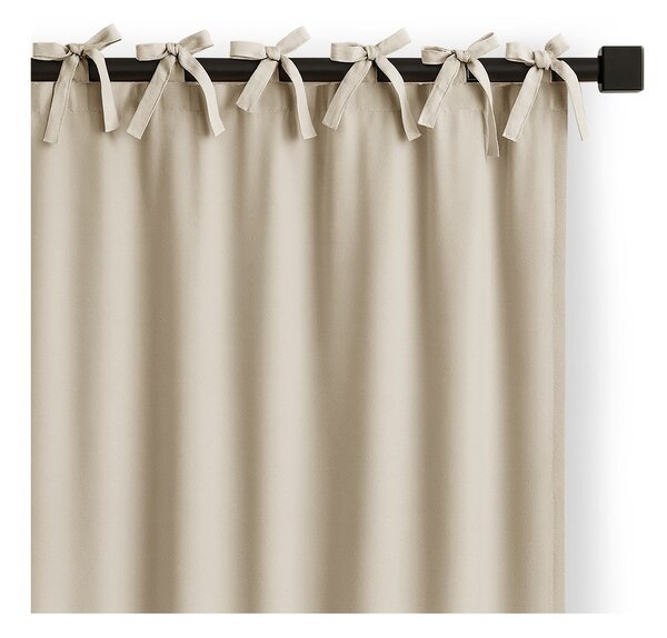 Krémový dimout záves 140x250 cm Carli Tie – Restilo