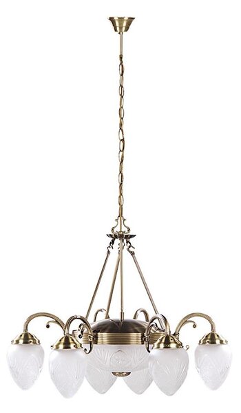 Rabalux 8636 - Luster na reťazi ANNABELLA 6xE14/40W + 2xE27/60W