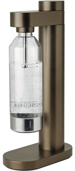 Brus Výrobník perlivej vody, výška: 420 mm, dĺžka: 220 mm, tmavo hnedá metalická