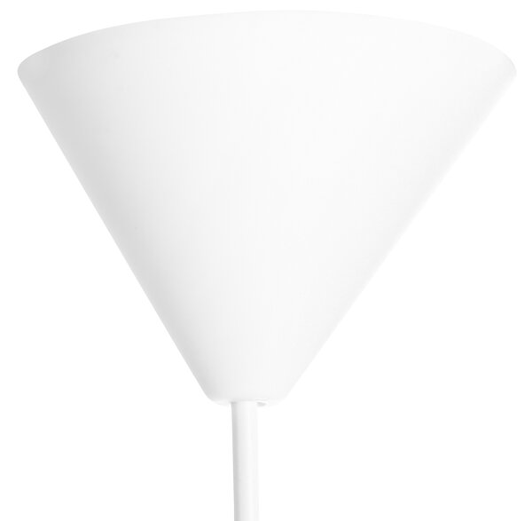 Závesná lampa sivé látkové bavlnené tienidlo moderný dizajn osvetlenie do obývacej izby