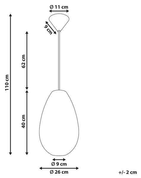 Závesná lampa biele látkové tienidlo z bavlny moderný dizajn osvetlenie do obývacej izby