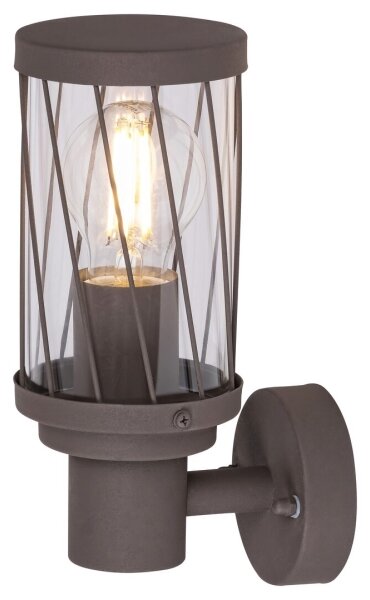 Rabalux 8888 - Vonkajšie nástenné svietidlo BUDAPEST 1xE27/40W/230V IP44