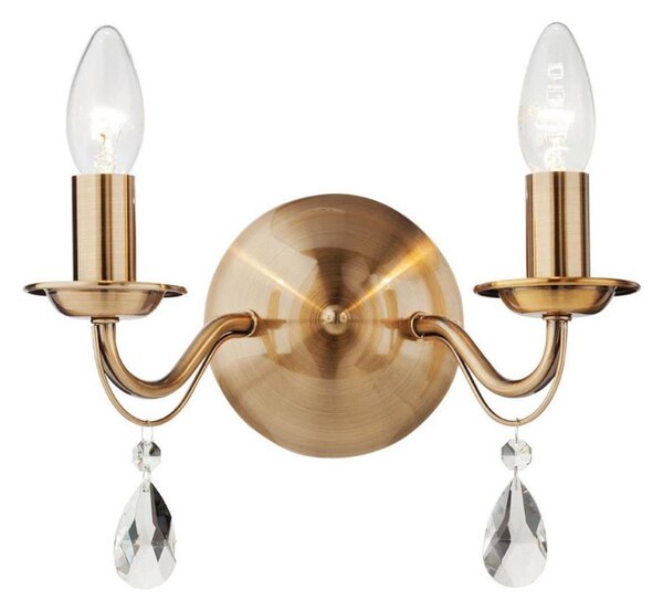Redo 02-710 - Nástenná lampa FABIOLA 2xE14/28W/230V