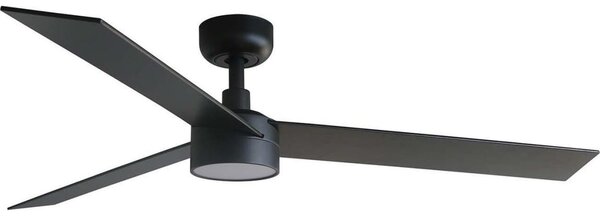 FARO 34298WT1S-LED Stmievateľný ventilátor RUDDER L 18W/230V CCT priemer 132 cm hnedá/čierna WT + DO