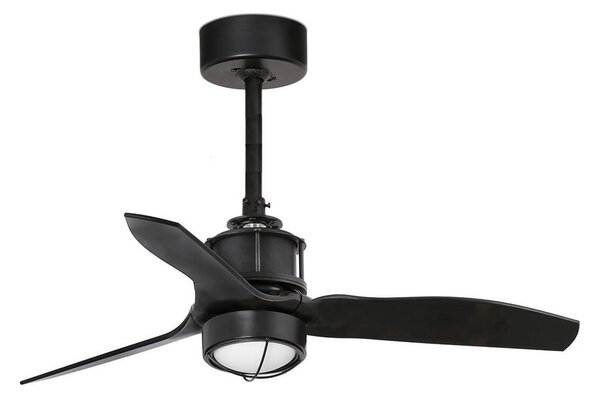 FARO 33424WT1N - LED stmievateľný ventilátor JUST FAN S 16W/230V pr. 81 cm čierny WT + DO