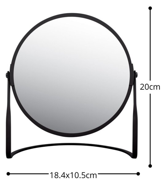 Kozmetické zväčšovacie zrkadlo (zväčšenie 5x) ø 18 cm Akira – Spirella
