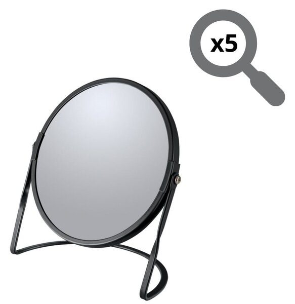 Kozmetické zväčšovacie zrkadlo (zväčšenie 5x) ø 18 cm Akira – Spirella