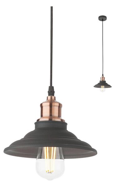 Redo 01-1292 - Luster na lanku SPINNER 1xE27/42W/230V