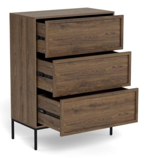 Actona Komoda Palmdale 80 cm dub kouřový