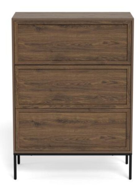 Actona Komoda Palmdale 80 cm dub kouřový