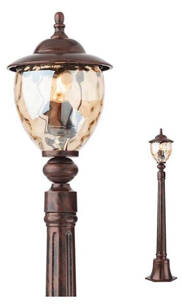 Redo 9634 - Vonkajšia lampa MATERA 1xE27/42W/230V IP33