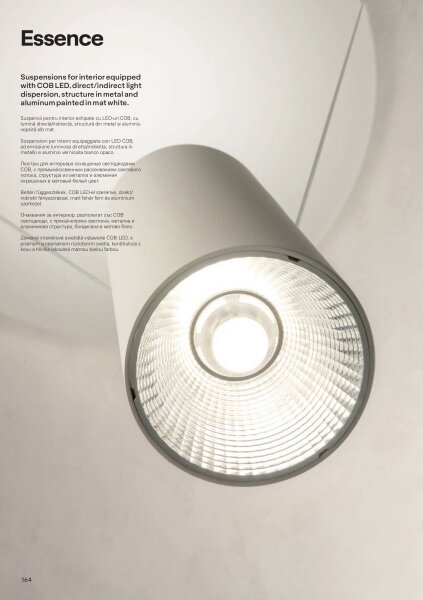 Redo 01-1971 - LED Stmievateľný luster na lanku ESSENCE LED/36W/230V 3000K biela