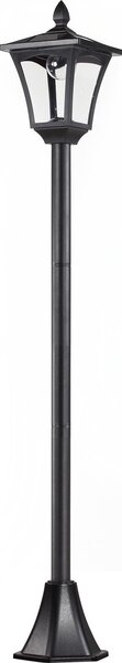 Solárna záhradná lampa Sunny 40lumen čierna 160cm