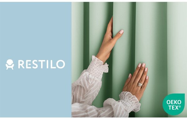 Dimout záves v mentolovej farbe 140x270 cm Carli – Restilo
