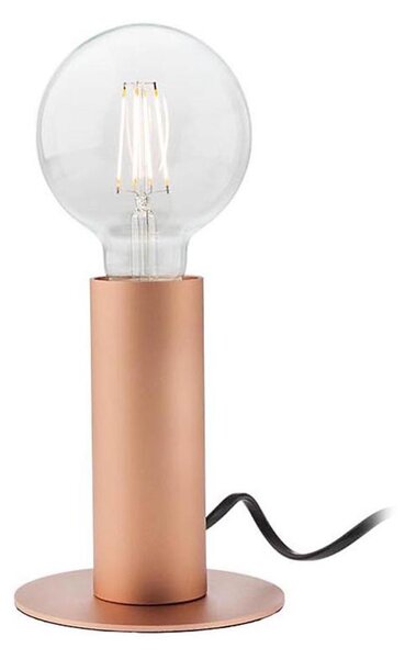 Redo 01-2131 - Dotyková stolná lampa RIVET 1xE27/42W/230V meď