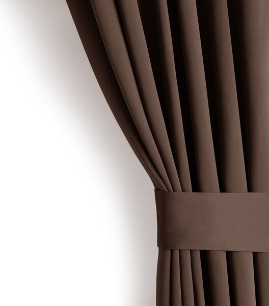 Hnedý dimout záves 140x175 cm Kierra – Restilo