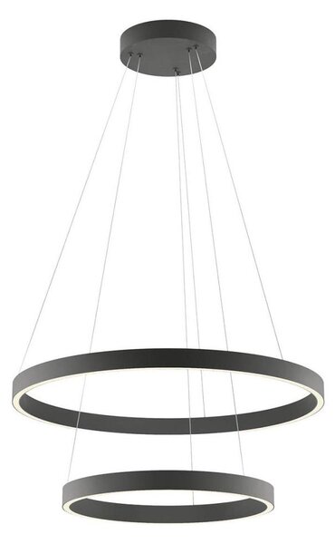 Redo 01-2891 - LED Stmievateľný luster na lanku FEBE LED/62W/230V čierna