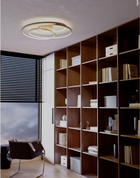 Redo 01-2973 - LED Stropné svietidlo CENTRIX LED/92W/230V bronzová