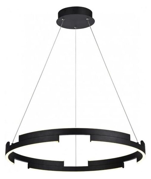 Redo 01-3173 - LED Stmievateľný luster na lanku CASTLE LED/36W/230V čierna