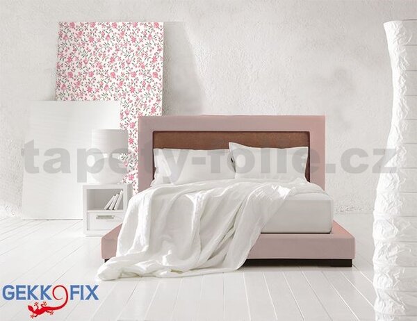 Samolepiace tapety kvety ružové 45 cm x 2 m GEKKOFIX 10238 Samolepiace tapety