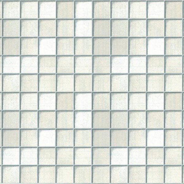 Samolepiace fólie malé kachličky biele, metráž, šírka 67,5 cm, návin 15m, GEKKOFIX 11511, samolepiace tapety