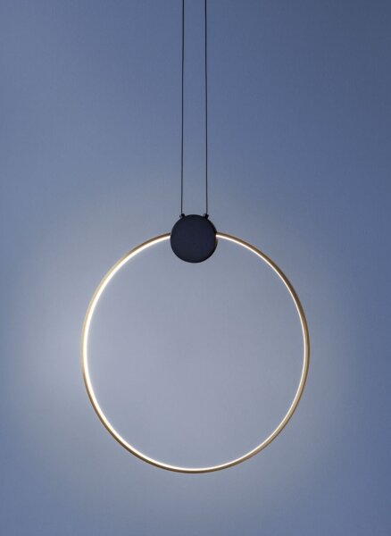 Redo 01-3107 - LED Luster na lanku ATOM LED/20W/230V pr. 60 cm