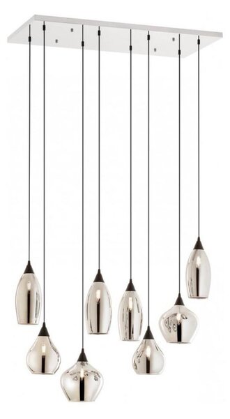 Redo 01-3195 - Luster na lanku TANNER 8xE14/28W/230V