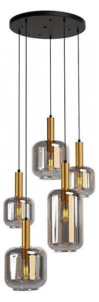 Redo 01-3214 - Luster na lanku BRINA 5xE27/23W/230V