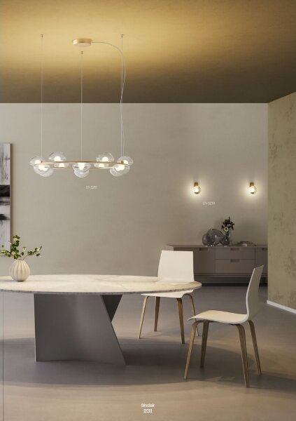 Redo 01-3239 - LED Nástenné svietidlo SINCLAIR LED/6,5W/230V CRI 93 IP21 zlatá