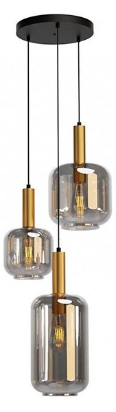 Redo 01-3198 - Luster na lanku BRINA 3xE27/23W/230V