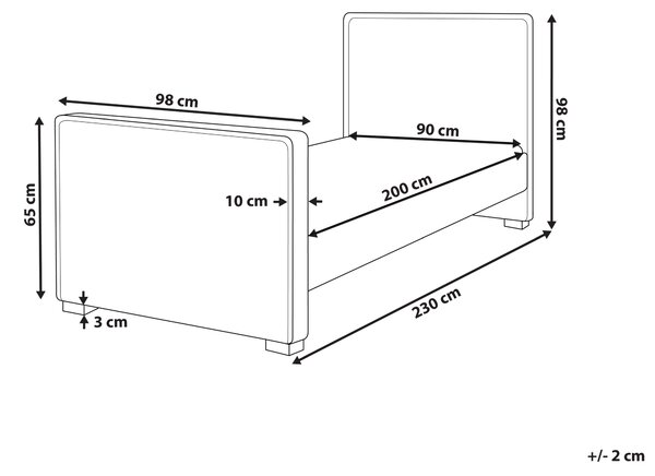 Posteľ ružová zamatové čalúnenie 90 x 200 cm jednolôžko detská izba moderný tradičný štýl