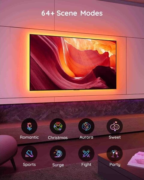 Govee - TV 46-60" SMART LED podsvietenie RGB