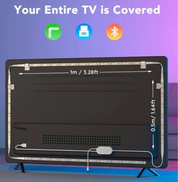 Govee - TV 46-60" SMART LED podsvietenie RGB