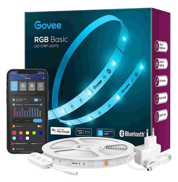 Govee - Wi-Fi RGB Smart LED pásik 5m