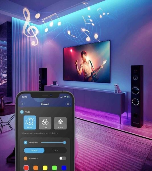 Govee - Wi-Fi RGB Smart LED pásik 5m