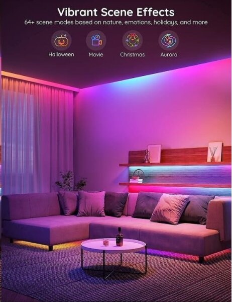 Govee - Wi-Fi RGBIC Smart PRO LED pásik 5m