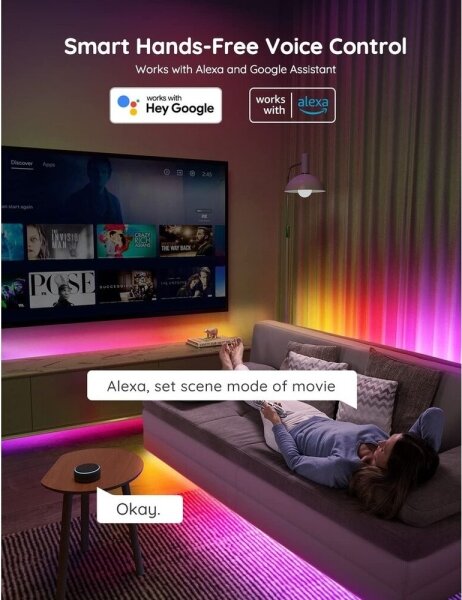 Govee - Wi-Fi RGBIC Smart PRO LED pásik 5m