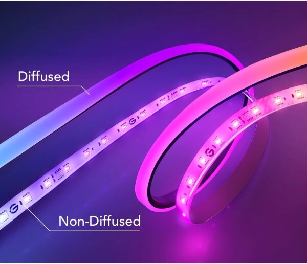 Govee - Neon LED podsvietenie pre stôl 3m RGBIC Wi-Fi