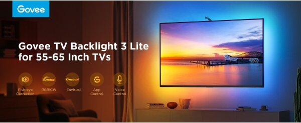 Govee - TV Backlight 3 Lite TV 40-50" SMART LED podsvietenie RGBICW Wi-Fi IP67 +DO