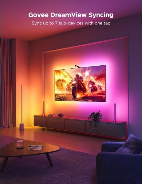 Govee - TV Backlight 3 Lite TV 75-85" SMART LED podsvietenie RGBICW Wi-Fi IP67